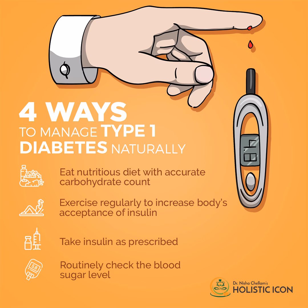 How do you treat type 1 diabetes (T1D)?