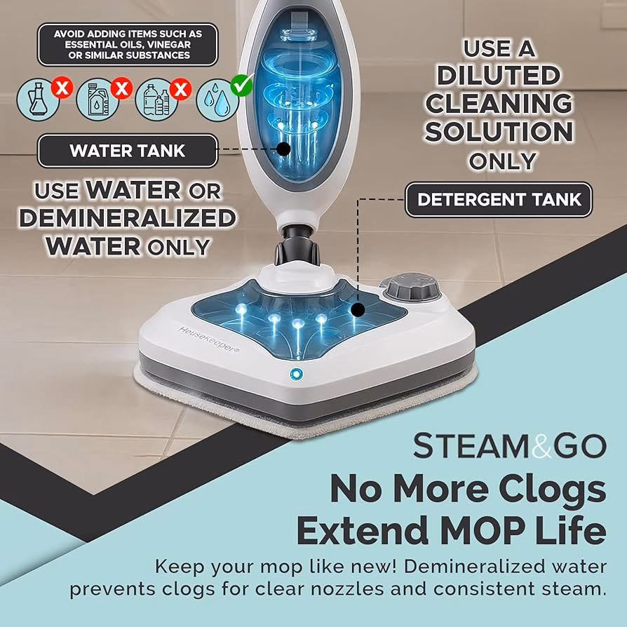 How to use a steam mop?