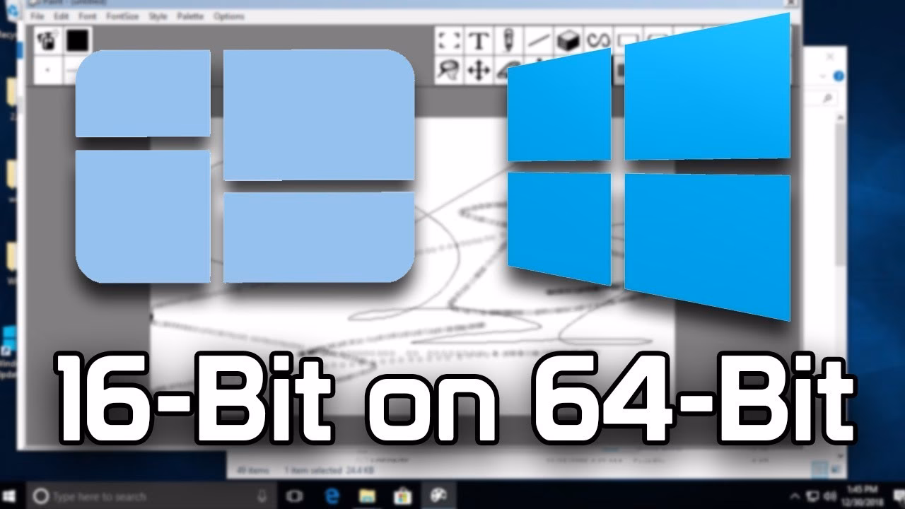 What is the architecture of a 16-bit operating system?