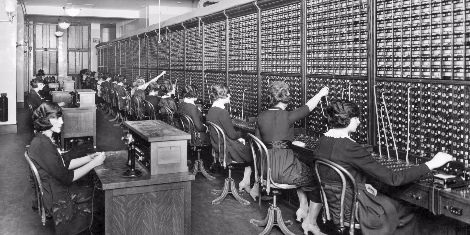 How did telephony start?