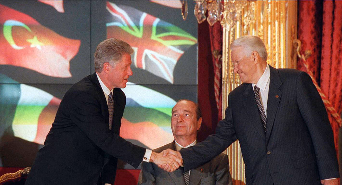 Which parties signed the 1994 Moscow agreement?