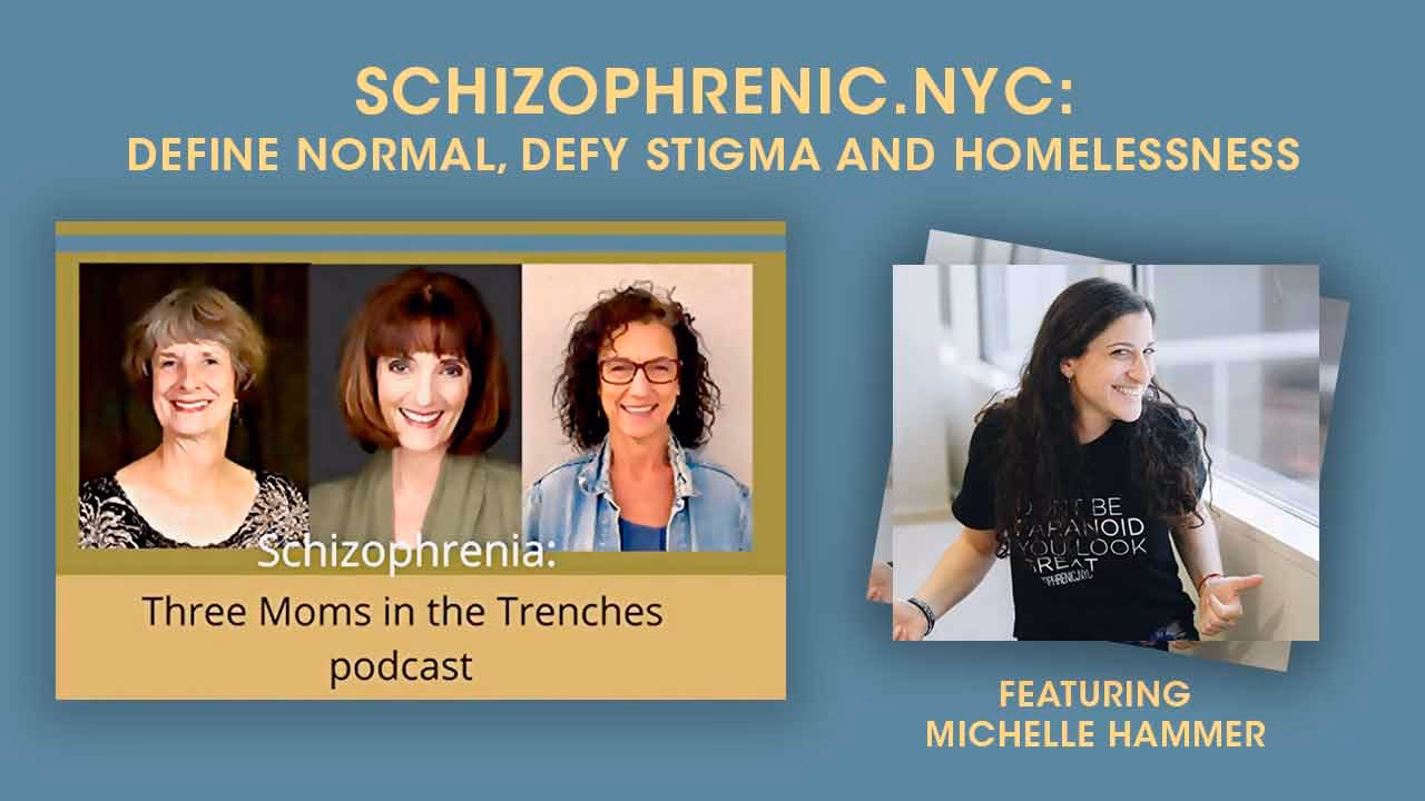 What happened to the schizophrenic's mother?