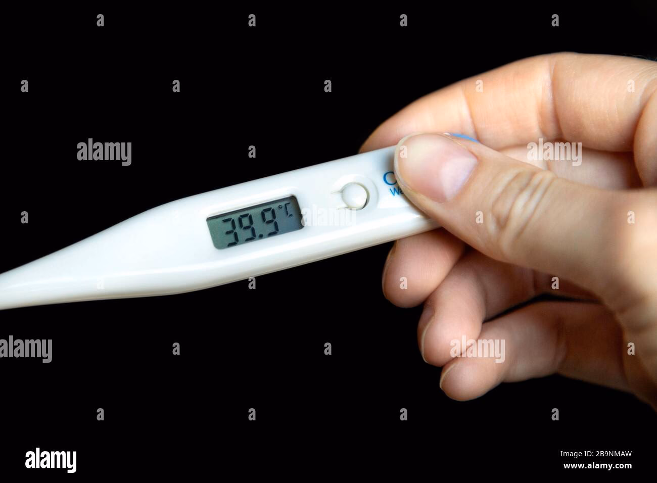 Is a high temperature a sign of a fever?