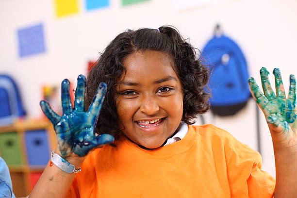 How many 4 girl finger paint videos are there?