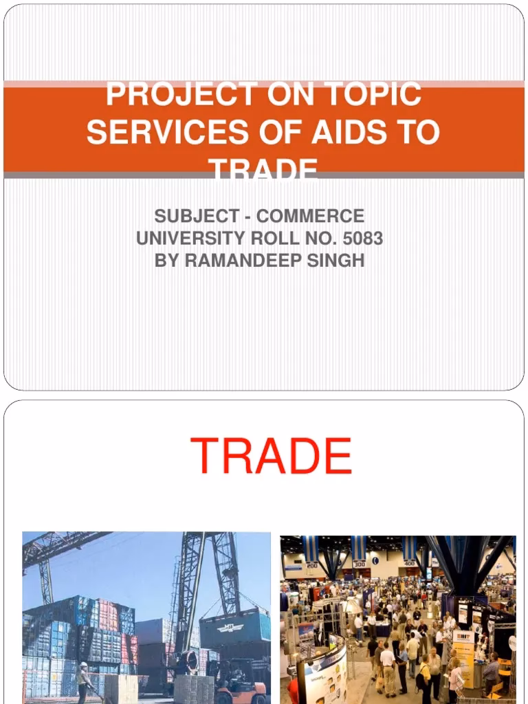 What are the different services that made trade essay?