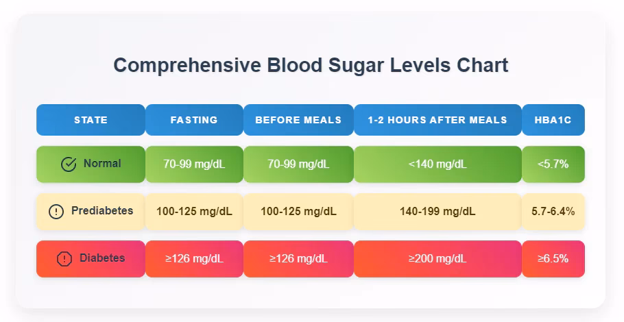 What does an A1C of 6.4 mean?