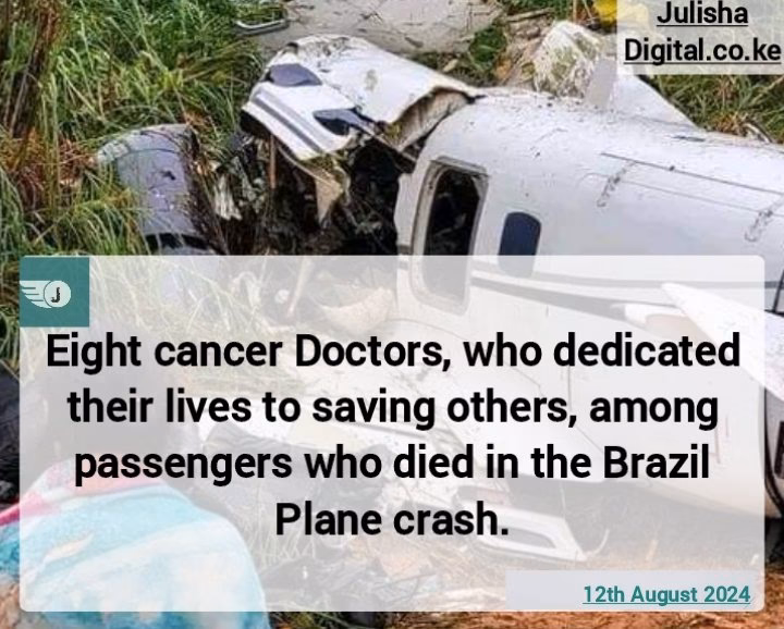 How many cancer doctors died in a plane crash?