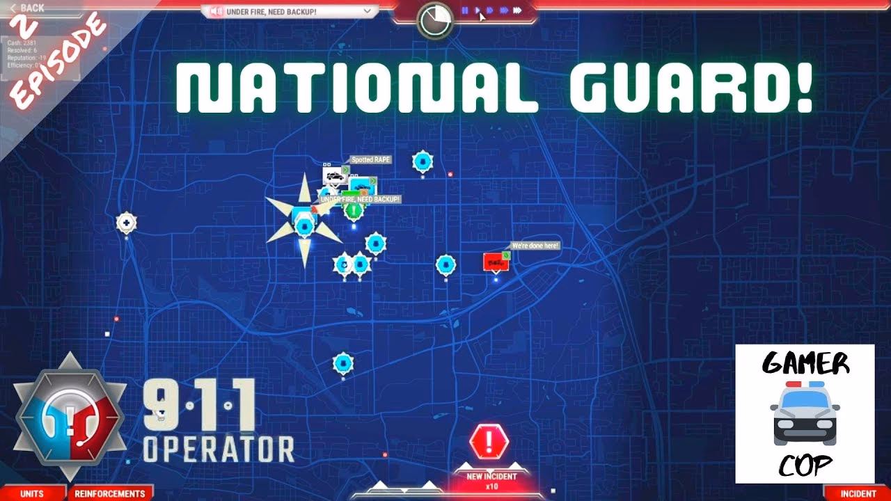 Do you have to extract all units when the National Guard comes?