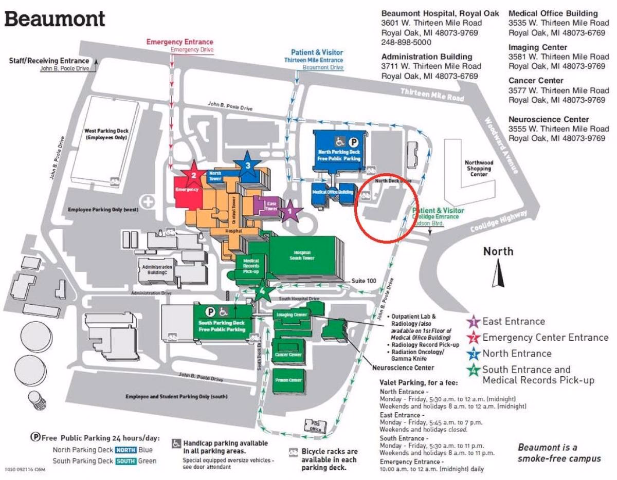 How do I contact Beaumont Hospital?
