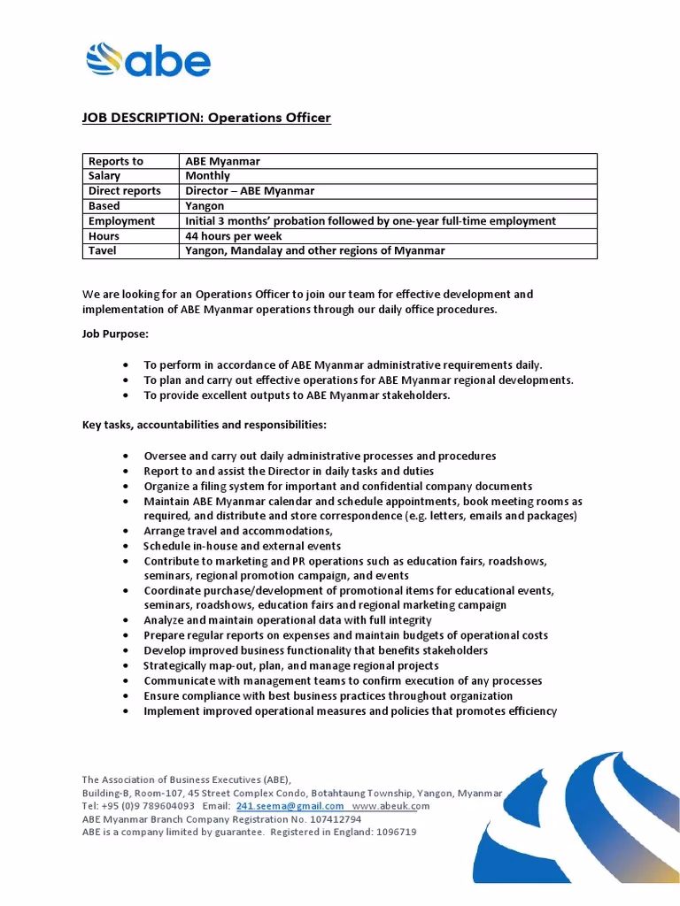What is the difference between admin and administrative officer?