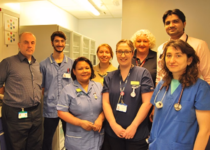 How many patients were admitted to a secondary care hospital in Ireland?