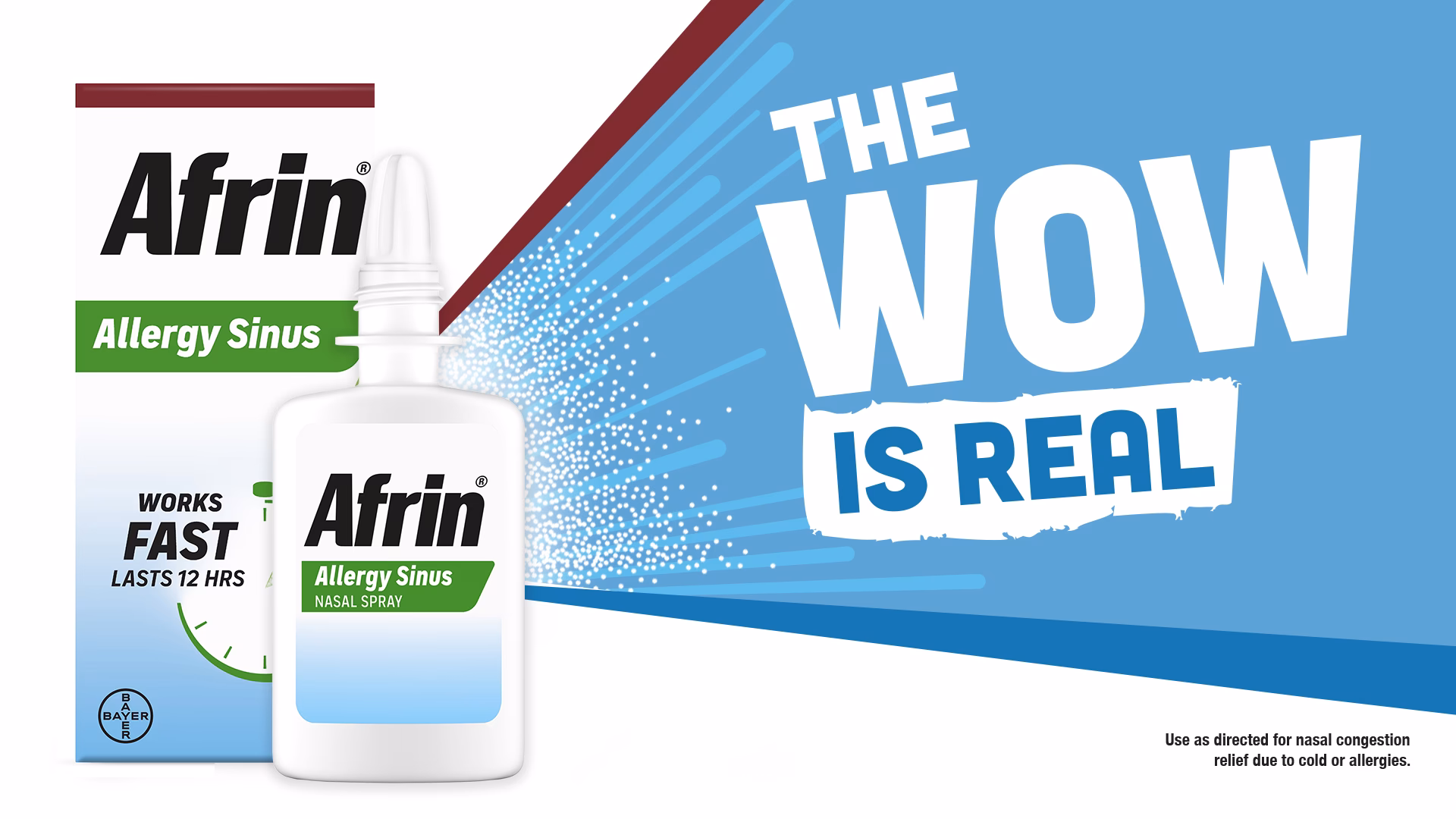 When should I stop using Afrin allergy sinus?
