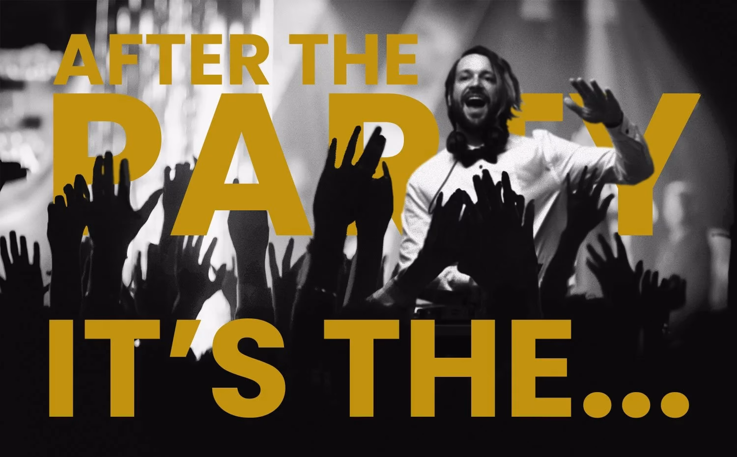 What should you say at a post-concert reception?