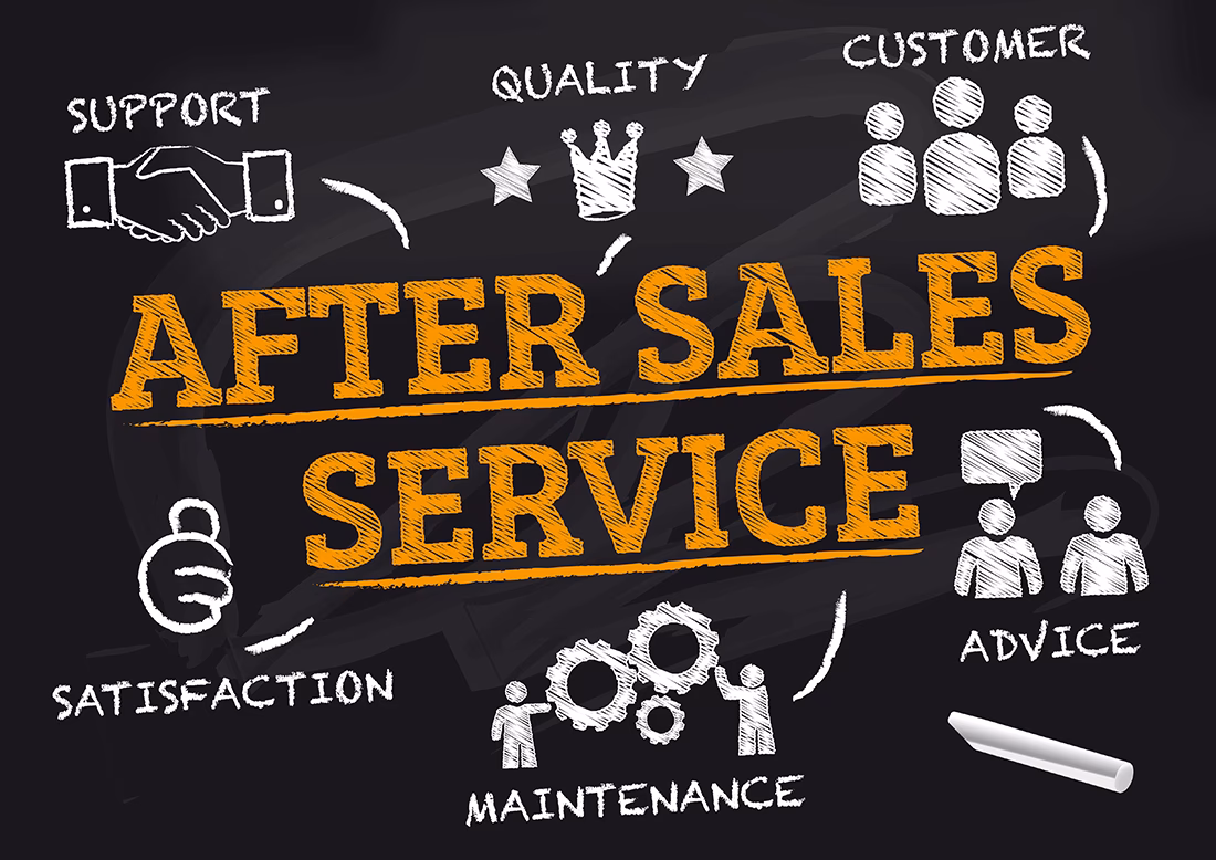 What is after sales service?