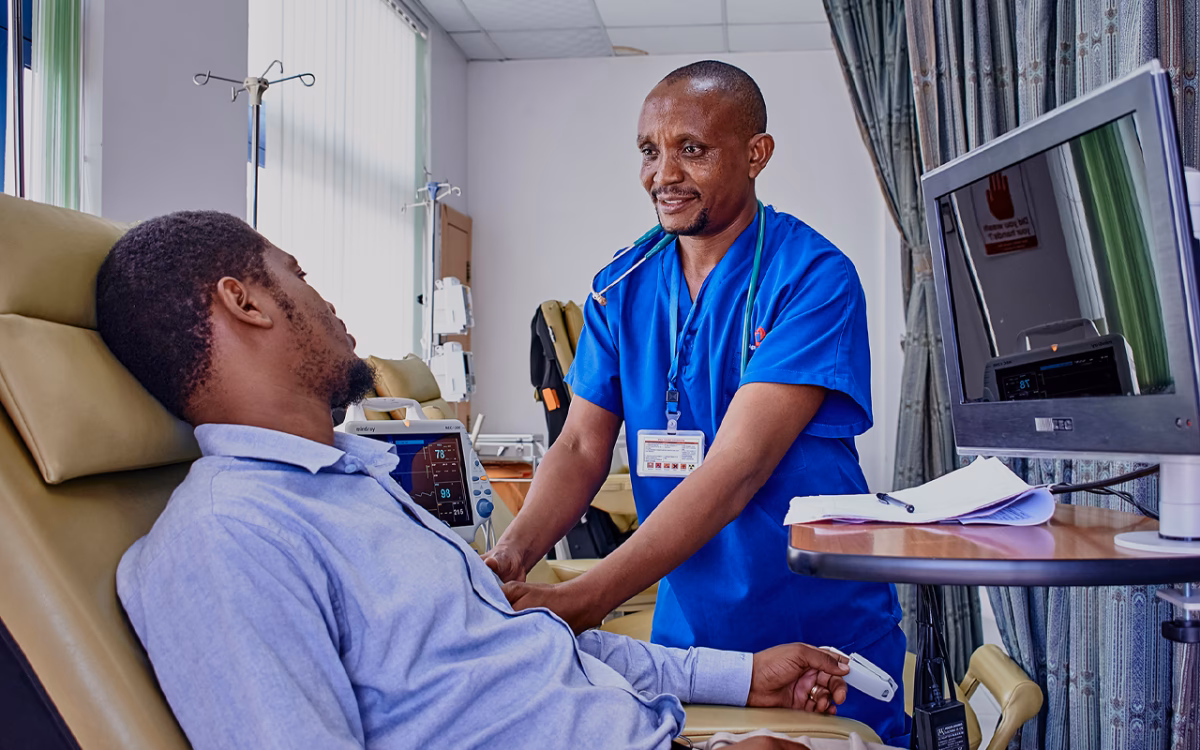 What's it like working at Aga Khan Hospital?