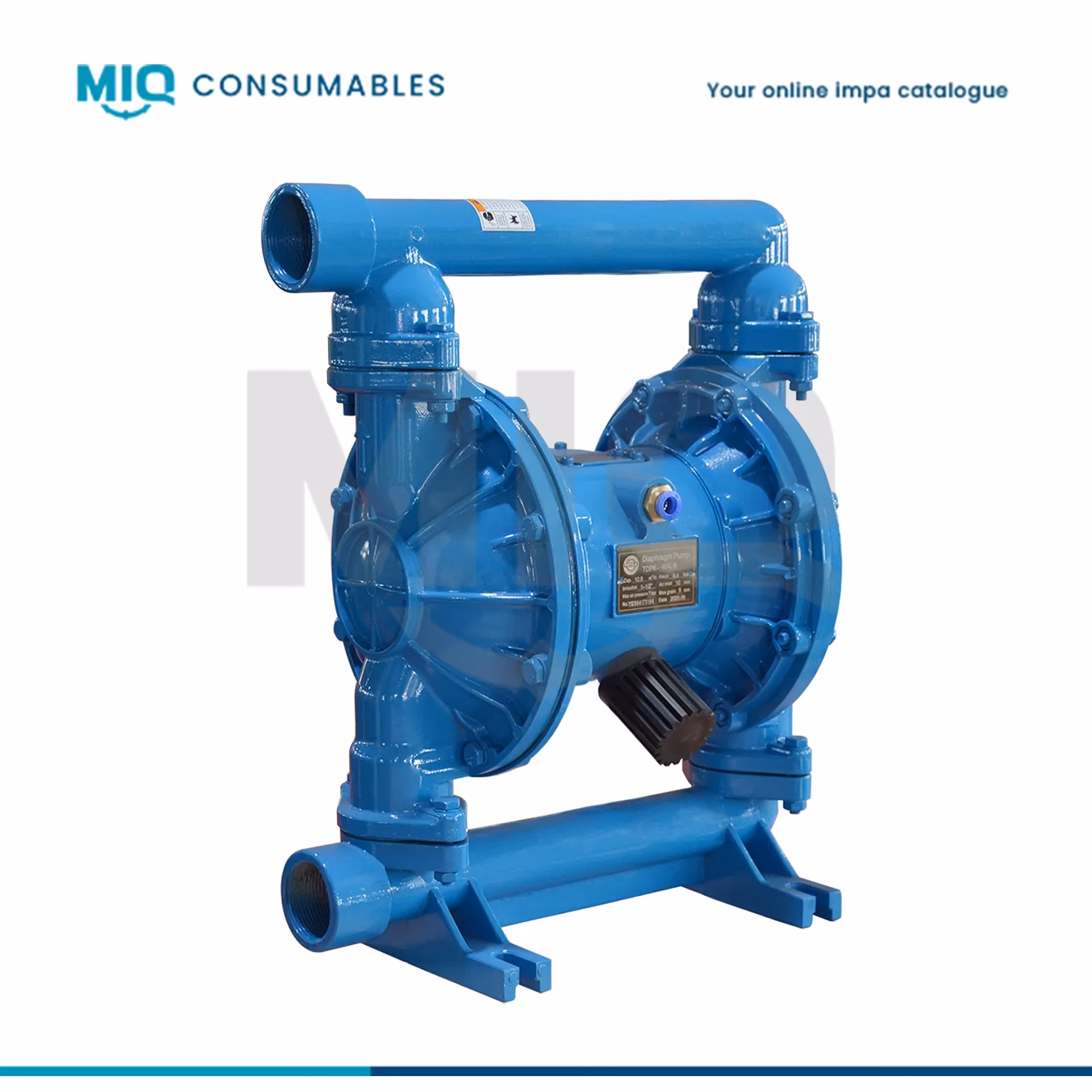 How many exporters of operated diaphragm pump?