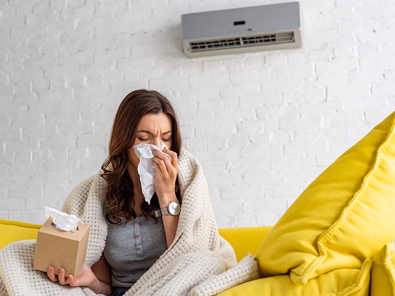 Does air conditioning make allergies worse?
