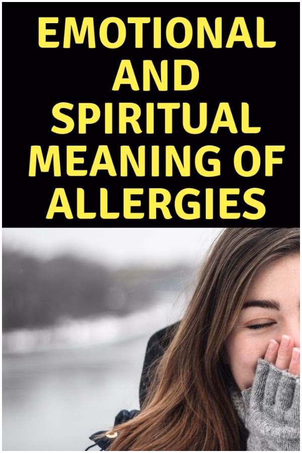 Are allergies a sign of a spiritual illness?