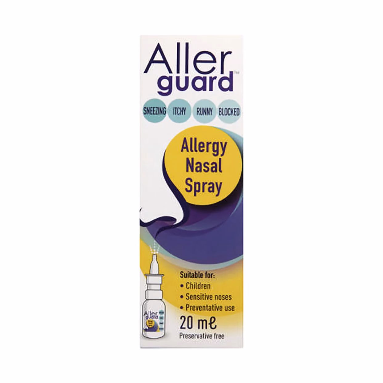 What is allergy protection nasal spray?