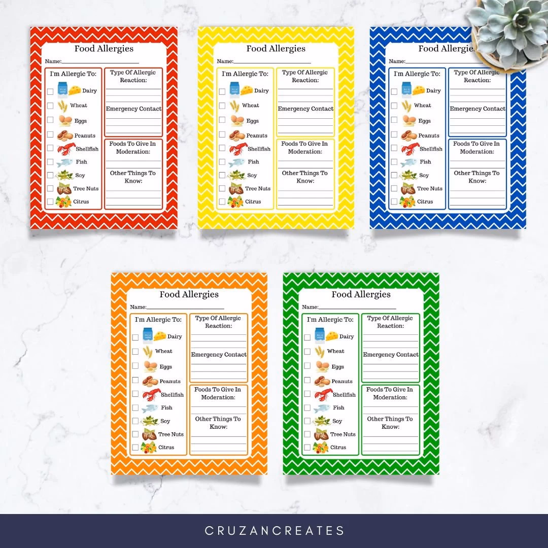 Why do daycare providers need information about allergies?