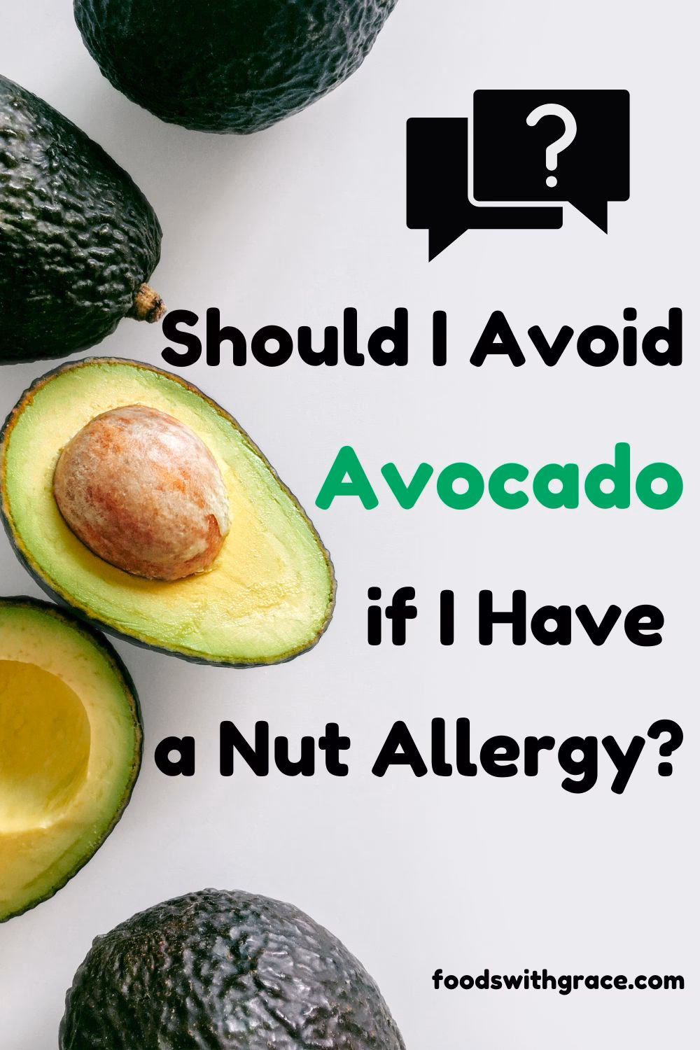 How many people are allergic to avocado?