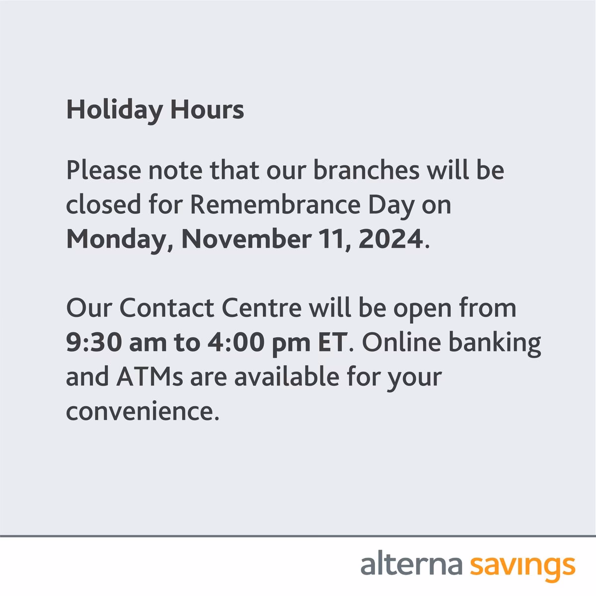 How do I contact Alterna Savings in Ottawa?