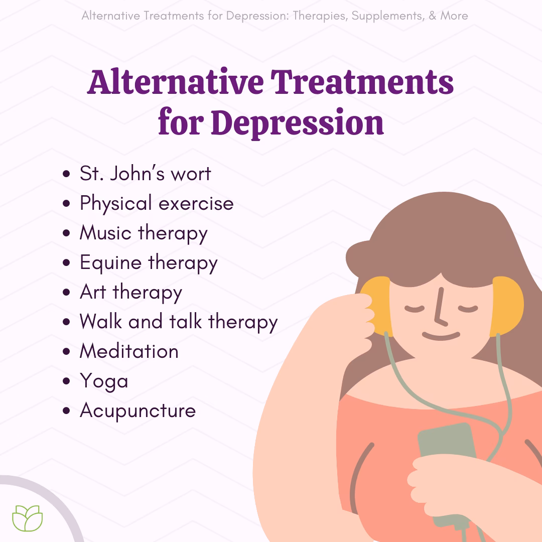 What types of therapy can help treat depression?