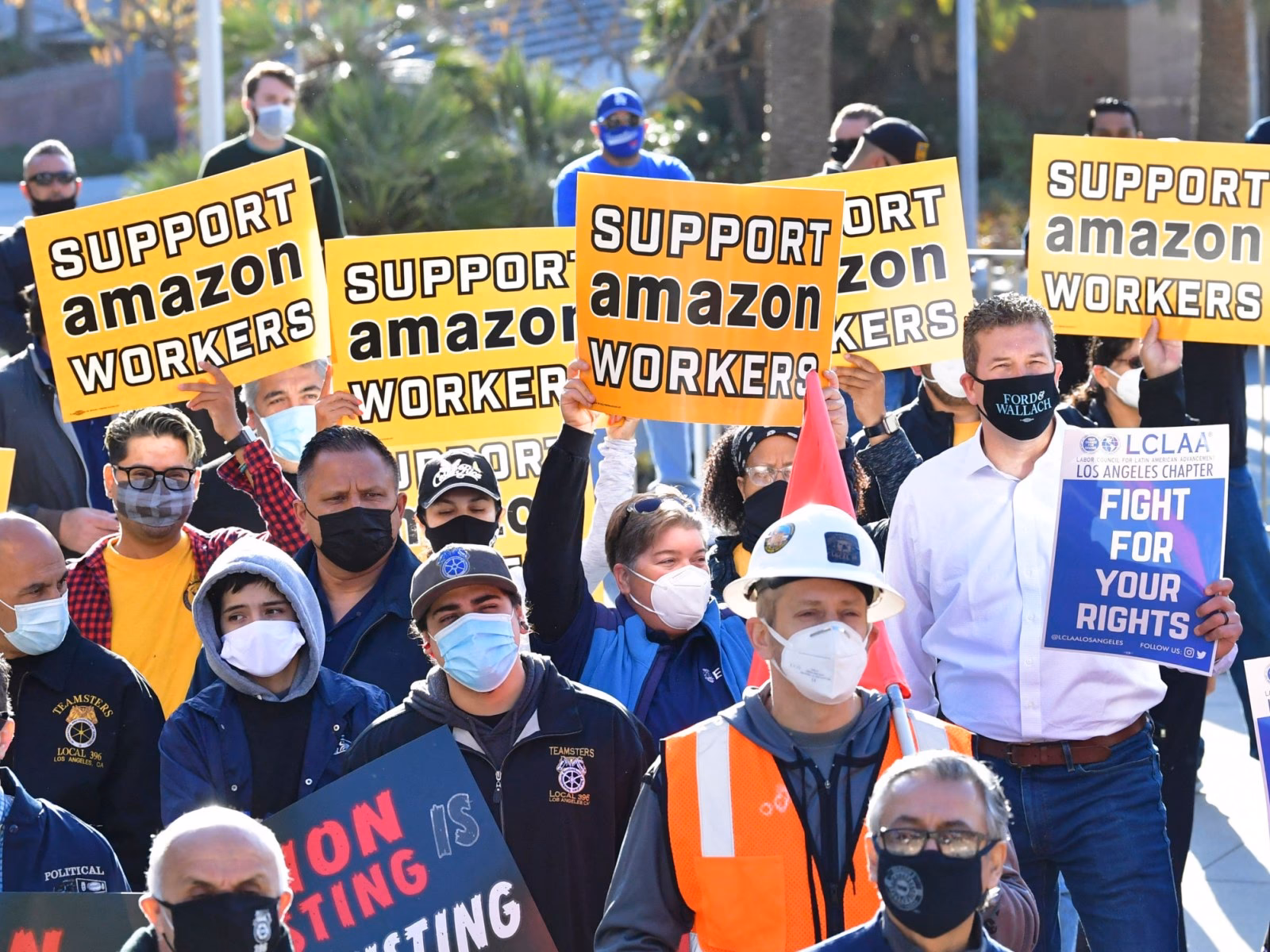 How do we protect workers' rights at the Amazon?