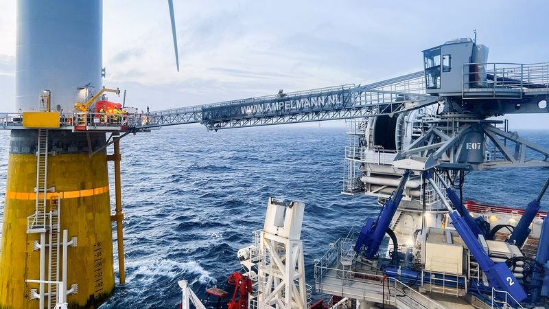 What is Ampelmann gangway?