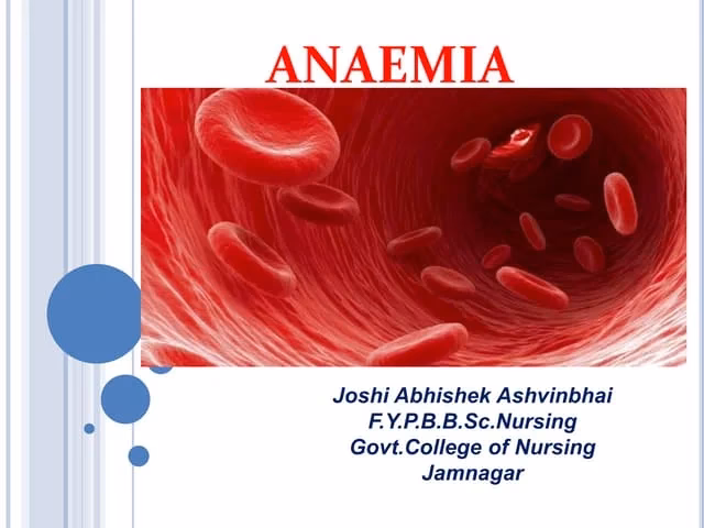 What are the different types of anemia?
