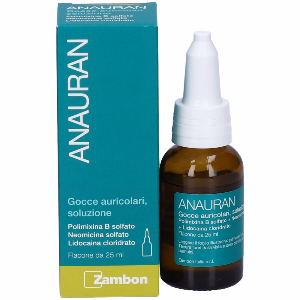What is ear drops 'anauran'?