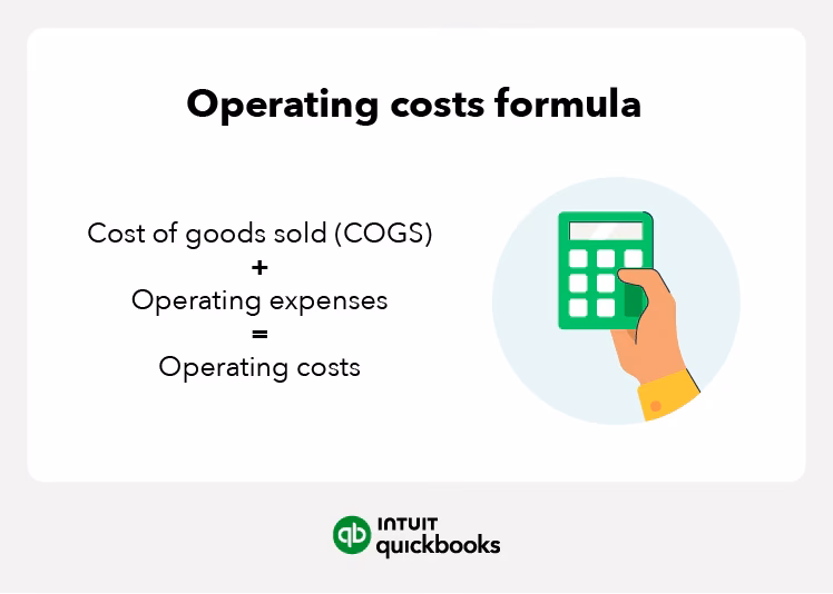 What is the difference between operating cost and non-overhead cost?