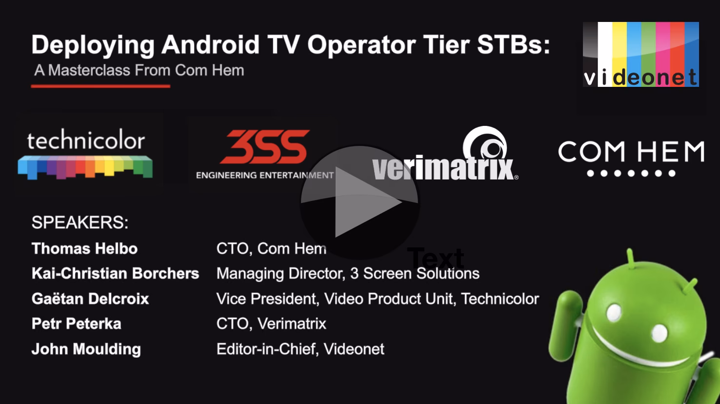 Are operator's Android TV devices certified by Google?