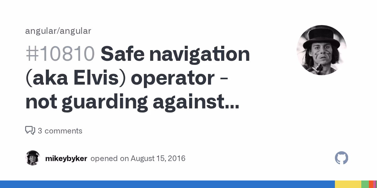 Is a safe navigation operator an Elvis operator?