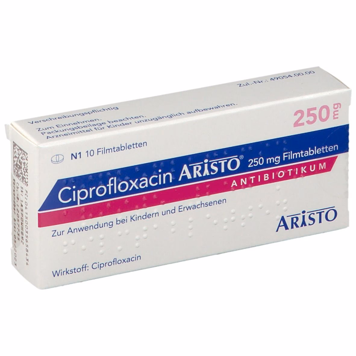 Wie hoch ist die Bioverfügbarkeit von Ciprofloxacin?