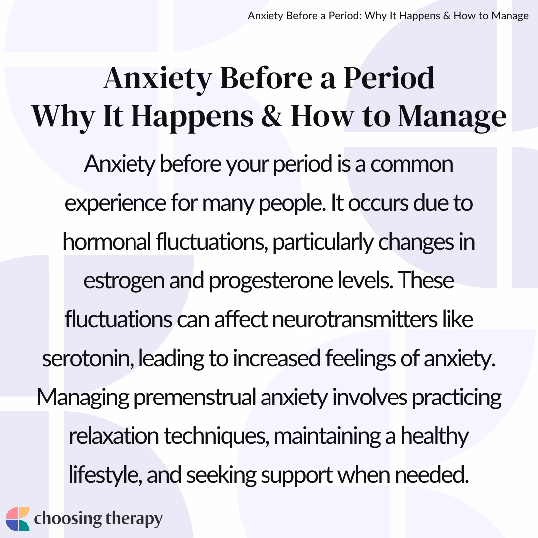 Is anxiety affecting your menstrual cycle?