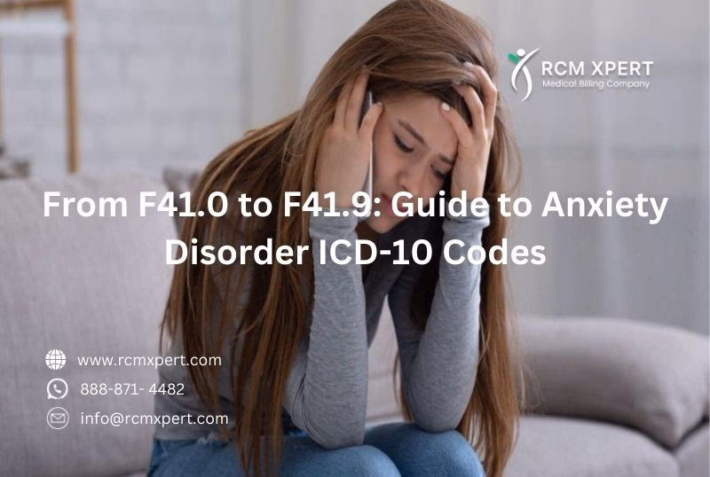 What is a generalized anxiety disorder ICD 10 code?