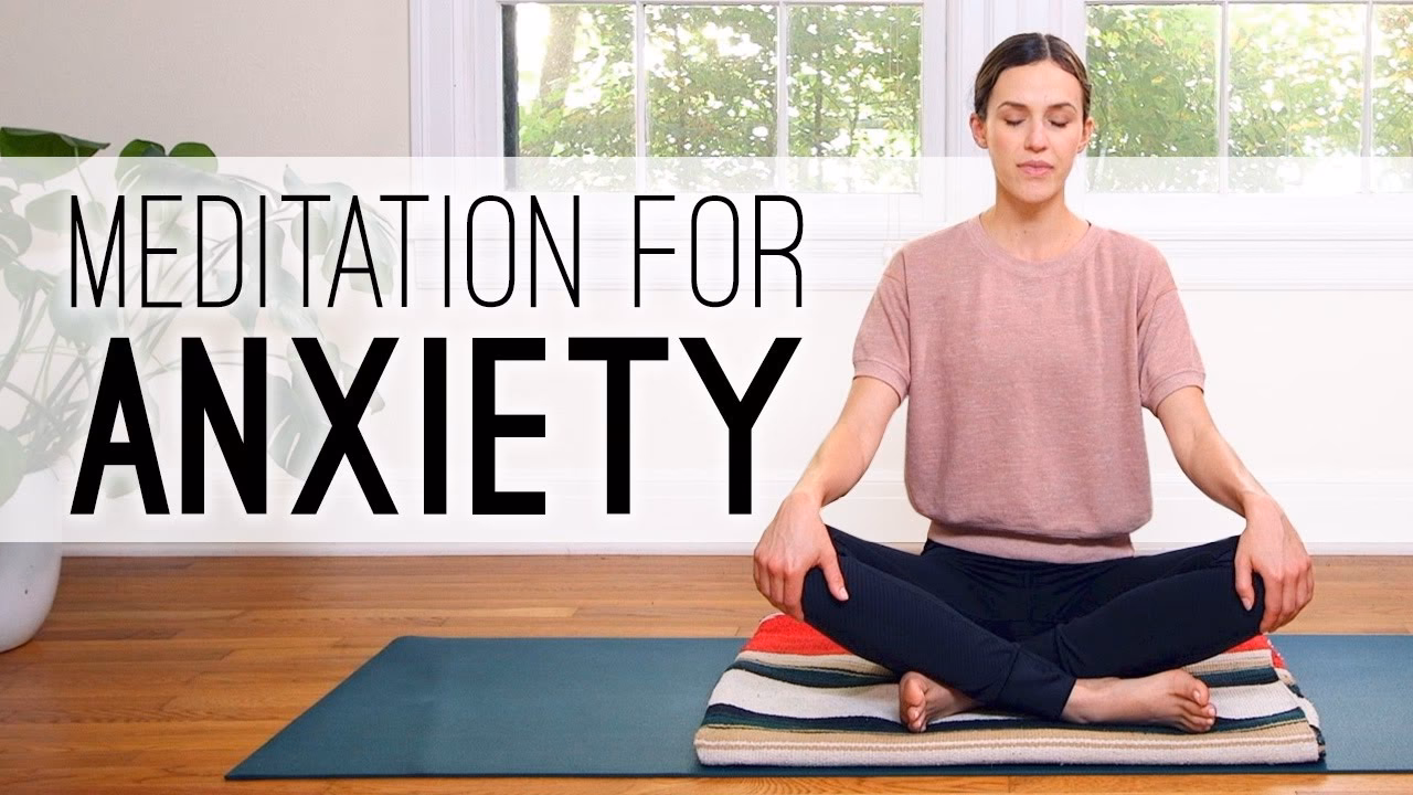 What is guided meditation for anxiety?