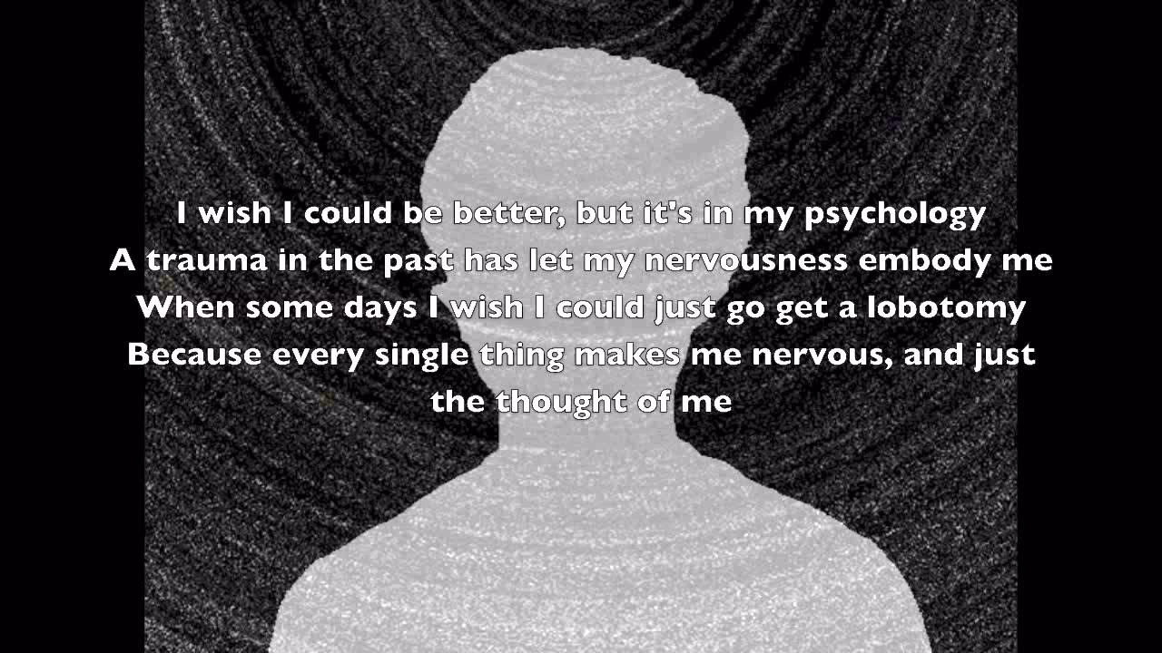 What song is about anxiety?