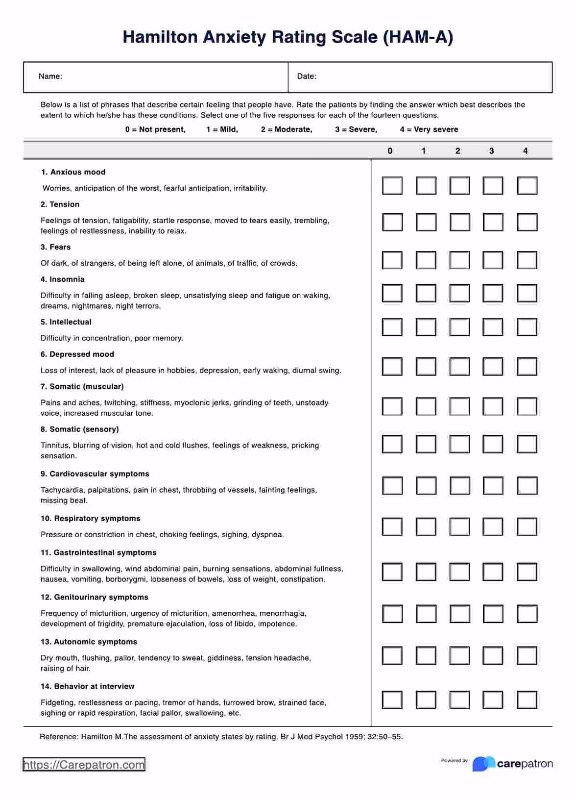 What is the Generalized Anxiety Disorder - 7 item scale?