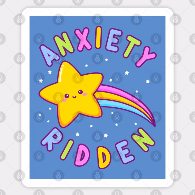 Is anxiety ridden an eggcorn?