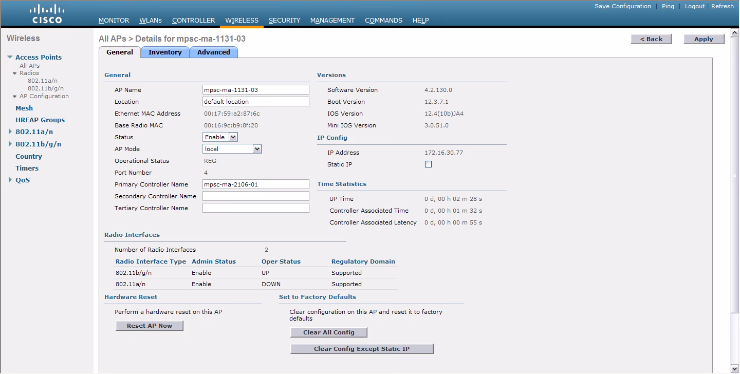 What is AP status command in HPE Aruba Networking?