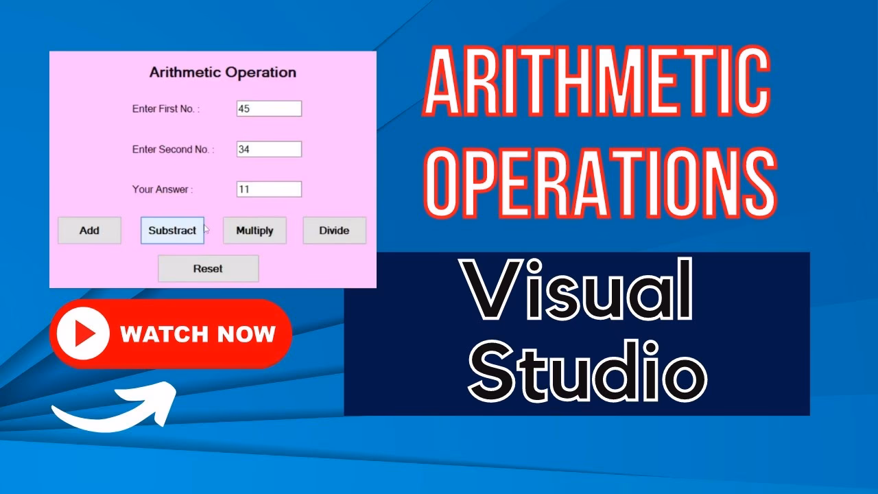 What are arithmetic operators?