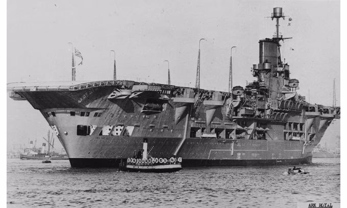 When was Ark Royal Aircraft carrier built?