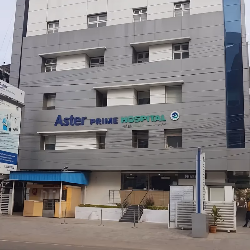Who is Aster Prime Hospital Hyderabad?