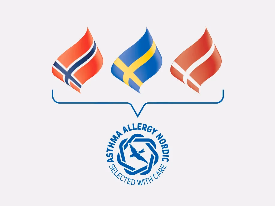 Why should you choose asthma allergy Nordic & the Blue label?