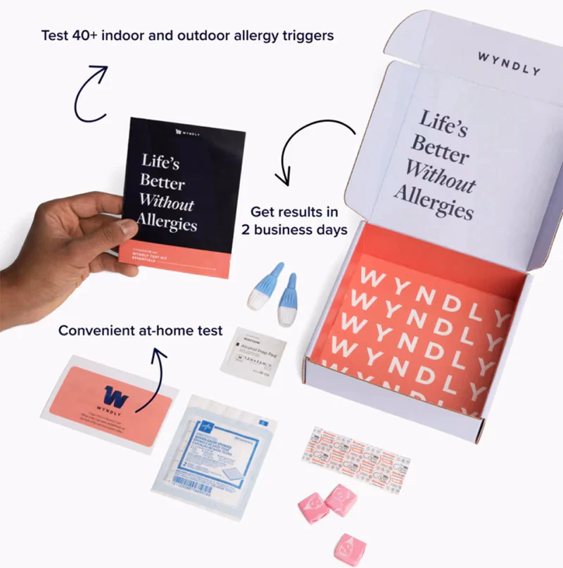 What are at-home allergy tests?