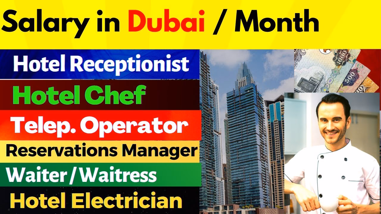 How much does a hotel general manager make in Dubai?