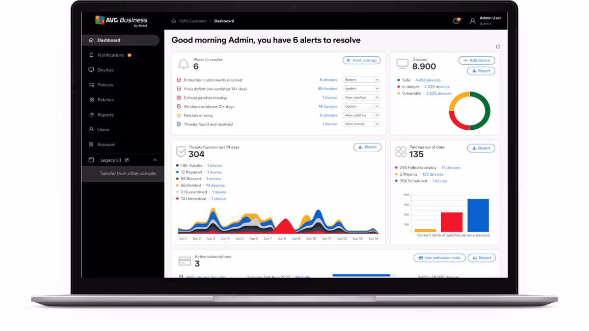 How many devices can I install Avg on?