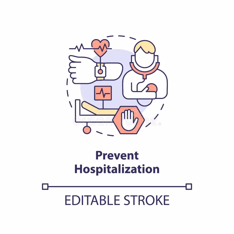 How can hospitalizations be prevented?